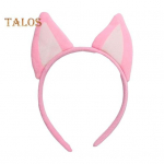 1/2 tk/komplekt Koerte kost&uuml;&uuml;mide rekvisiidid Loomade K&otilde;rvad Dekoratsioon Juuksed Hoop Saba Komplekt S&uuml;nnip&auml;evapeo Cosplay Kleit Up Aksessuaarid must