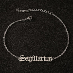 T&auml;htkuju jalav&otilde;rud naistele kullav&auml;rvi pahkluu k&auml;ev&otilde;ru roostevabast terasest jalakett horoskoop L&otilde;vi J&auml;&auml;r pahkluu jalav&otilde;ru Ehted kuld