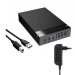 2,5/3,5-tolline k&otilde;vaketta &uuml;mbris USB3.0 k&otilde;vaketta korpus SATA to USB 3.0 v&auml;lise k&otilde;vaketta lugeja 10 TB adapter arvuti s&uuml;learvuti jaoks EU Plug