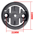 22 auguvahe Fikseeritud numbriga jalgratta koodiklambri adapter 21-33mm