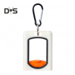 Fluorestseeruv lipsu korraldaja karabiiniga kaabliga t&otilde;mblukk Savers Mitme kaablisideme hoidja kaasaskantav riistvara t&ouml;&ouml;riist valge