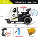 Uus S915 Elektriline Kolmerattaline Puldiauto Valgustatud Pihustusv&auml;rviga 2.4G RC Kiire Simulatsioonimootorratas Laste M&auml;nguasi Kingitus J&otilde;uludeks 1 Battery