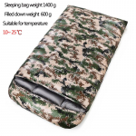 Valge hanesulgedega magamiskott, kahekordne hane magamiskott, sobib sooja ilmaga, telkimiseks v&otilde;i koju, 2 inimest