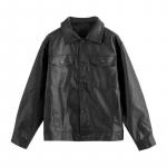 Uus mootorratta nahktagi meeste mitmek&uuml;lgsele avarale ja kenale nahktagile M must