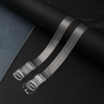 Reguleeritav naiste l&auml;bipaistev libisemiskindel n&auml;htamatu aluspesu rinnahoidja rihm 1.0cm