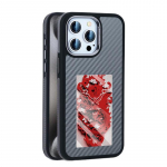 Gold Shield kahev&auml;rviline s&uuml;sinikkiust tindiekraani &uuml;mbris iPhone16 pro/iPhone16 pro max jaoks, t&auml;ielikult &uuml;mbritsetud, t&auml;ielikult kaetud, kukkumis- ja kriimustusvastane valge