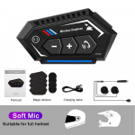 Mootorrattakiivri peakomplekt BT12-C jagatud disainiga Bluetooth 5.3 muusika k&otilde;rvaklapid Moto kommunikaator k&otilde;lar biker veekindel t&otilde;usu v&auml;hendamine