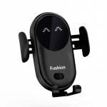 Uus S11 nutikas infrapunasensor auto juhtmevaba laadija Magic Clip autohoidik mobiiltelefoni juhtmevaba laadija kiirlaadimine must