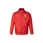 Nike Dri-FIT Anthem Hiina Meeskonna Kogu Prindiga Seisva Kraega Kiiresti Kuivav Jalgpallijope Naiste Jope Punane DV5615-687 M red