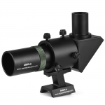Star Finder 6 * 30 mm 90-kraadine t&auml;isnurk vasak- ja parempoolne &uuml;mberp&ouml;&ouml;ratud kujutis koos ristisulamiga must