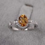 &Scaron;ampanjav&auml;rvi tsirkooniga s&otilde;rmus, K&auml;sitsi valmistatud ehted Lihtne naiste teemant No. 5