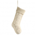 1 tk j&otilde;ulusukk, &uuml;hev&auml;rviline kootud j&otilde;ulusokk, pidulik kommikott kodufestivali kaunistamiseks punane