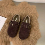 Moodsad naiste s&uuml;gis- ja talvesaapad, pehme tallaga pl&uuml;&uuml;sist soojustusega puuvillased saapad rasedatele naistele, naiste kingad Sapatos Femininos 40 tumepruun v&auml;rv