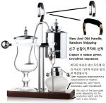 Veetilka tasakaalustav sifoon kohvimasin veekeetja kohvimasin sifoon vaakum kohvipruulija k&auml;sitsi kohvipruulimisseadme komplekt h&otilde;be