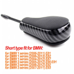 Must/h&otilde;be/s&uuml;sinik auto veoautode stiiliga automaatsed s&otilde;idukid k&auml;iguvahetusnupu varras BMW E46 E60 E39 E83 E53 E61 3 5 7 X seeria jaoks