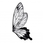 20 TK Liblika tiiva lillede pakend paber Esteetika Kunst unen&auml;olised v&auml;rvilised tiivad lillekimbu pakkimine lillem&uuml;&uuml;ja s&otilde;brap&auml;evaks roosa