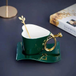 Retro keraamiline kohvikruus koos alustassidega kohvi- ja teekruuside jaoks Hiina poti rohelise tee komplektid T&auml;iskomplekt Teeware Teware Gaiwan 200ml