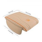 Auto k&auml;etoe padi keskkonsooli k&otilde;rgendavad padjad nahast k&auml;etoe istmekarbi k&uuml;&uuml;narnukipadi kriimustusvastane auto k&auml;etoe karbi kate koos