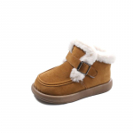 Moodsad Lastesaapad Talvised Poiss T&uuml;drukud Puuvillased Kingad Korea Style Snow Plush Sneaker Poolsaapad poisst&uuml;drukule 27 must