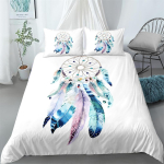 Unen&auml;op&uuml;&uuml;dja Lilla Voodipesukomplekt &Uuml;heinimese Twin Kaheinimese Queen King Cal King Suurusega Voodipesu Komplekt 140x200cm 3pcs white