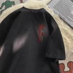 Uus l&uuml;hikeste varrukatega T-s&auml;rk meestele suvel, Korea stiilis trend, lihtne poolvarrukatega topp, Hongkongi stiilis vaba vabaaja br&auml;ndi T-s&auml;rk M must