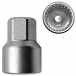 Ratta lukustusmutri v&otilde;tme vahetus Porsche jaoks, 69 &otilde;hukese seinaga ratta lukustusmutri pesa adapter, ratas 69