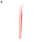 Ripsmepintsetid terasest v&auml;rvilised ripsmed isetegemise t&ouml;&ouml;riistad aplikaator ripsmeklaster valemeik T3J1 pink-One size