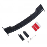 ABS-ist auto minispoiler 24,5 * 6,5 * 4 cm s&uuml;sinikkiust must s&uuml;sinikkiust must auto tagumine tiib universaalne auto minispoiler rohuroheline v&auml;rv