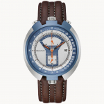 Bulova parkimisautomaadi stiilis h&otilde;bedase sihverplaadiga kronograafiga meeste k&auml;ekell safiirklaasiga 98B390