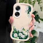 V&auml;rvitud muster Big Wave Edge pehme silikoon materjal Macaron telefoni &uuml;mbris p&otilde;rutuskindel kaitsev kummist &uuml;mbris OPPO Reno Realme jaoks Realme 9I must