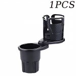 Auto topsihoidja laiendus autoadapteri jaoks Reguleeritav multifunktsionaalne topelttopsihoidja telefonihoidjaga Aroomiteraapia korraldaja