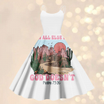 Christmas ladies casual fashion flower print sexy off shoulder punk retro skirt XXL