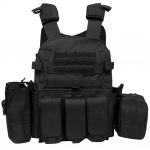 Nailonist rindkere Molle vest kamuflaaž soomusvesti jahikandja meeste lahinguvarustus paintball Airsoft vest kuulikindel vest must