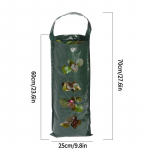 PE aiataimede kasvukotid, vertikaalne maasika istutuskott, rippuv kolmem&otilde;&otilde;tmeline taimekott, seemikute kott, mitme suuauguga