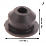 Di2 Grommets Kummist pistik 6Mm 7Mm 8Mm raam elektrooniline k&auml;iguvahetaja kaabli kate eesmine tagumine k&auml;iguvahetaja mehaaniline as the picture