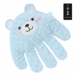 Beebi rahustav peopesa multifilm Baby k&auml;epadi jalutusk&auml;rudele Turvatoolid ehmatavad valge