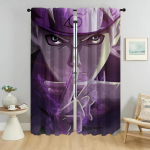 Pimendavad kardinad kaamerale Narutoes Elegantsed toakardinad 2 t&uuml;kki Halloweeni dekoratsioonivarjud Elutoa kardina vahesein W50xH70cmx2pcs-CL