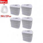 50/300tk 5N11 t&ouml;&ouml;stuslikud puuvillafiltrid 501 kate vahetatav 3M 6200/7502/6800 gaasitolmukindla maski respiraatori tarvikute jaoks