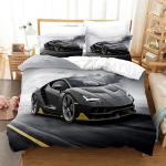 Sportauto tekikotikomplektid v&otilde;idus&otilde;iduauto voodipesukomplektid padjap&uuml;&uuml;ridega teismelistele lastele poistele lahe magamistoa sisustus 23-osaline voodipesu 70x133cm 2pcs