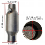 2 /2,25 /2,5 /3 katal&uuml;&uuml;smuundur suure vooluga metalls&uuml;damikuga k&auml;rgstruktuuriga v&auml;ljalaskefilter 200 Cell Euro1 High Performance Sport