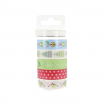 5 masking tapes - No&euml;l classique