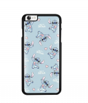 Coque de t&eacute;l&eacute;phone - Maniacase - Iphone 8 - Souple - Silicone - Stitch love coeur rose