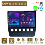 Androidi autoraadio LADA 2110 2111 2112 multimeediumipleieri peakomplekti stereo GPS-navigatsioon BT WIFI 1+16 GB 1+16GB