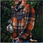 Kevadine uus meeste tasku mitmek&uuml;lgne igap&auml;evane retro p&uuml;stkrae keskmine pikk villane mantel meeste vabaaja mantel meeste riided S