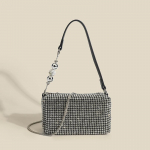 Naiste &otilde;htukott Luksuslik moepeokott Rhinestone Clutch kott kaenlaalused Toes Teemant &otilde;la kotid