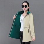 Kagu-Aasia naiste kahepoolne tuulejope - 2024. aasta kevad-/s&uuml;giskollektsioon 2XL (125-140 jin) aprikoosi