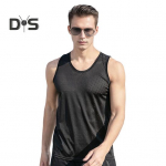 Meeste v&otilde;rkvestiga suvine paaki topp &uuml;hev&auml;rviline &uuml;mara kaelusega varrukateta Slim Fit Muscle Fitness s&auml;rk j&otilde;usaali t&auml;navar&otilde;ivastele XL hall