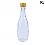 1 tk 50 ml koduklaasist pliivaba karahvin koos kaanega alkoholi Scotch v&auml;ikese veinipudeli klaasist joogipudeli baari tarvikud 1