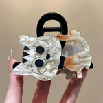 Uus armas kassikarva k&uuml;&uuml;nisega klamber t&uuml;drukutele updo barettes lastele naistele klambriga k&uuml;&uuml;nisega peakatted t&uuml;drukutele lastele juuste aksessuaarid