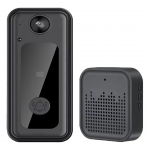 Tuya uksekell kaameraga, juhtmevaba pakett, video uksekell WIFI HD, v&auml;listingimustes kasutatav telefon, uksekell, kaamera, turvavideo, intercom, IR not waterproof